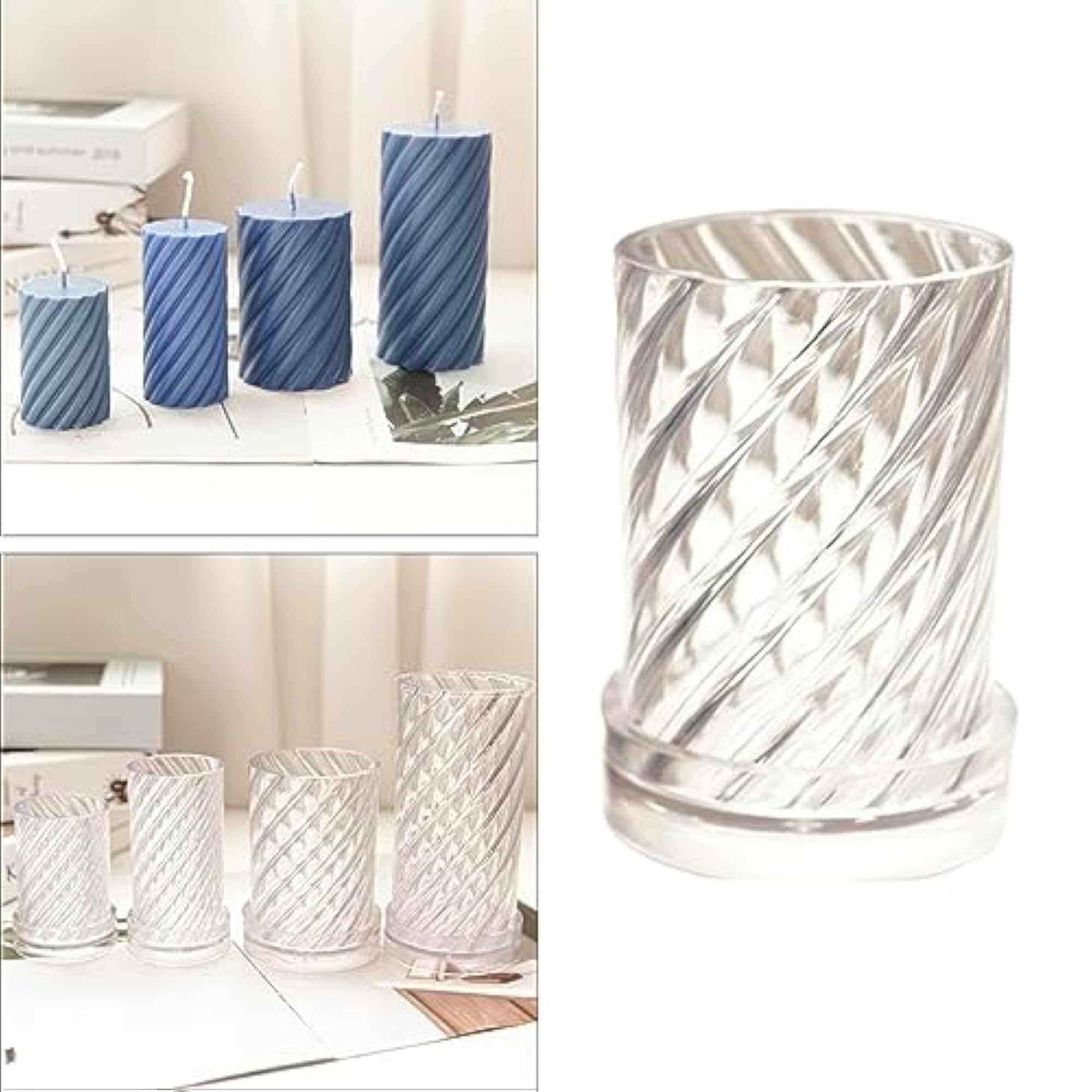 Cylindrical Candle Model for Table Decor