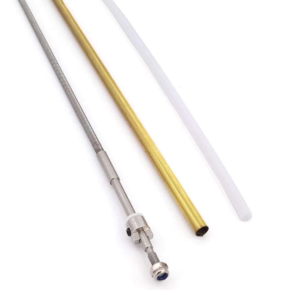 Zdalnie sterowana łódka RC elastyczny wałek 3.175mm 1/8 "34.5cm CW CCW Flex-Cable do łodzi motorowej RC MONO VEE katamaran wodnosamolot(1 set RH and 1set LH)