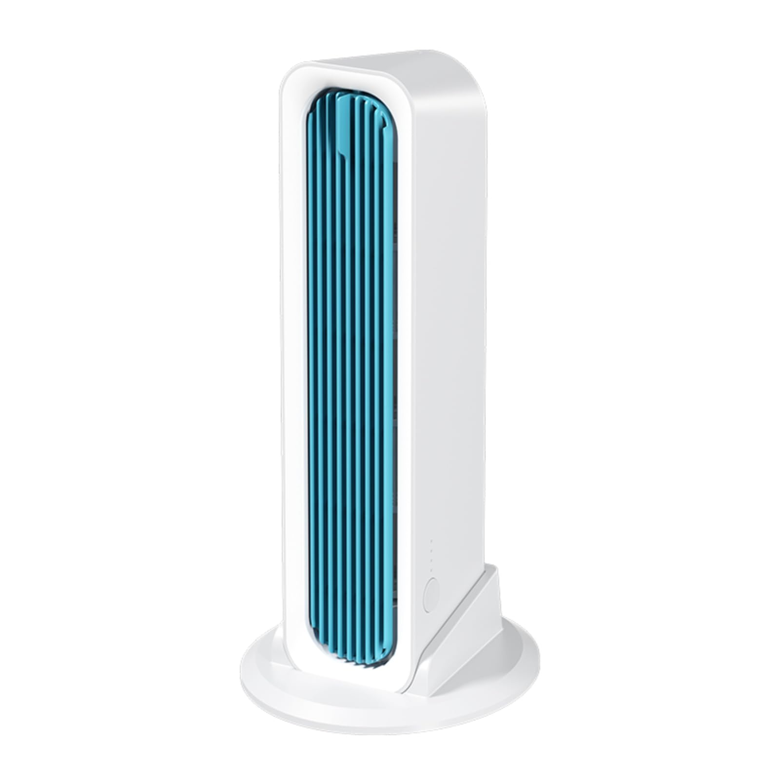 TFixol Ventilatore Torre Senza Pale Portatile USB 290mm Silenzioso - Oscillante 3 Velocità Ricaricabile 4000mAh per Ufficio Campeggio Auto