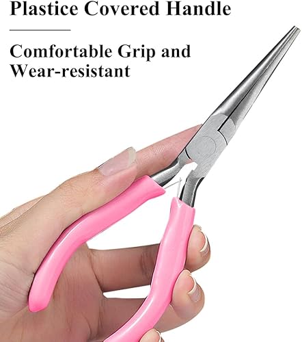 Miniatura 2 de Puntas de gel acrílico UV, pinzas para escultura, pinzas para uñas, juego de pinzas de acero inoxidable, herramientas de arte de uñas para manicura,