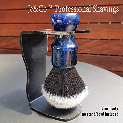 Je&Co Luxury Synthetic Shaving Brush With Aesthetic Resin Handle, 24Mm Extra Dense Knot #TOP2