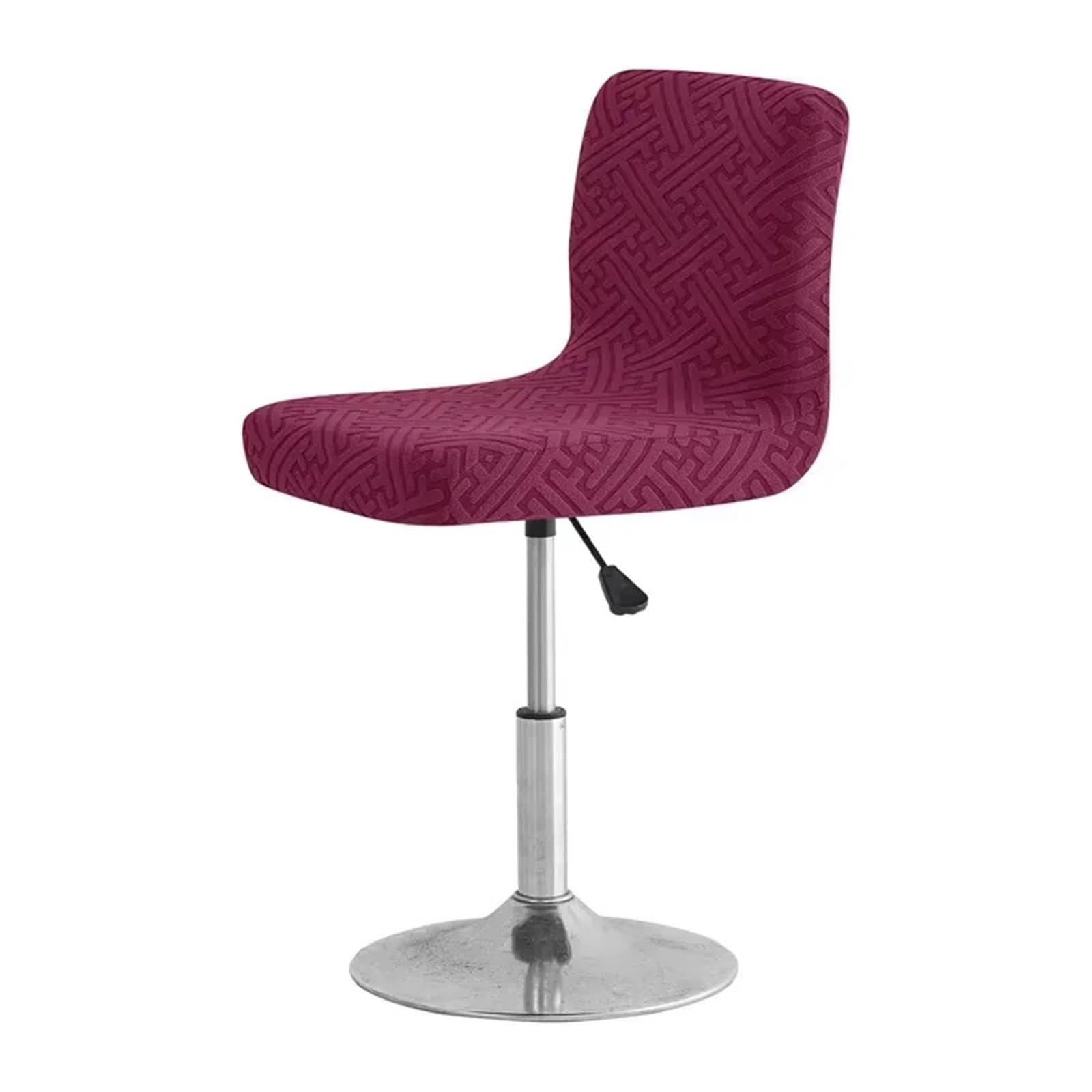 FVDZRFIE Chair Covers Jacquard Bar Chair Cover Short Back Bar Stool Seat Covers Slipcovers Hotel Banquet Dining(Color 12)