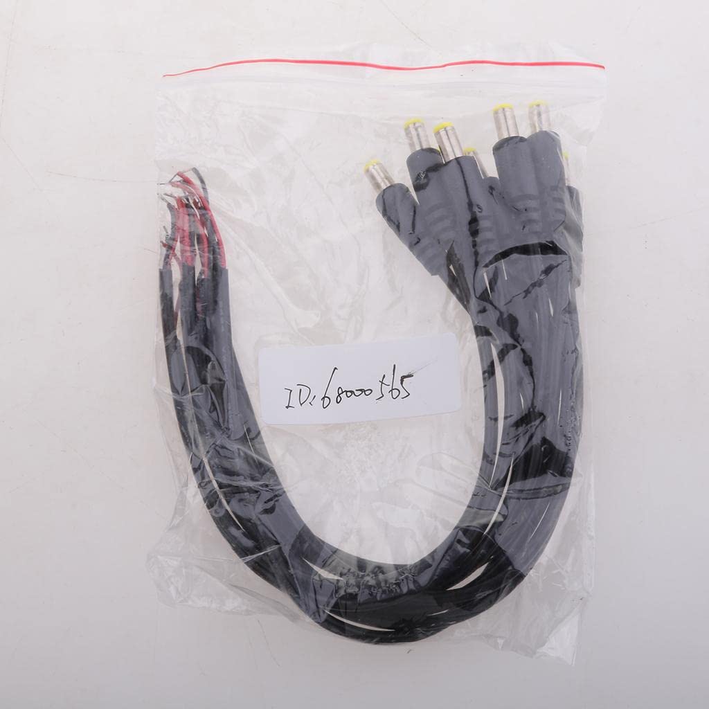 10 Pieces 12V 5.5x2.1mm Male DC Power Socket Jack Connector Cable Plug Wire-image-33