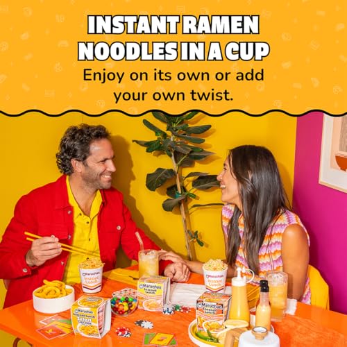 Image of Maruchan Instant Lunch Ramen Noodles, Roast Chicken Flavor - Japanese-Style Instant Noodle Soup, Easy Meal Ready in 3 Minutes - 2.25 Oz. (12 Pack)