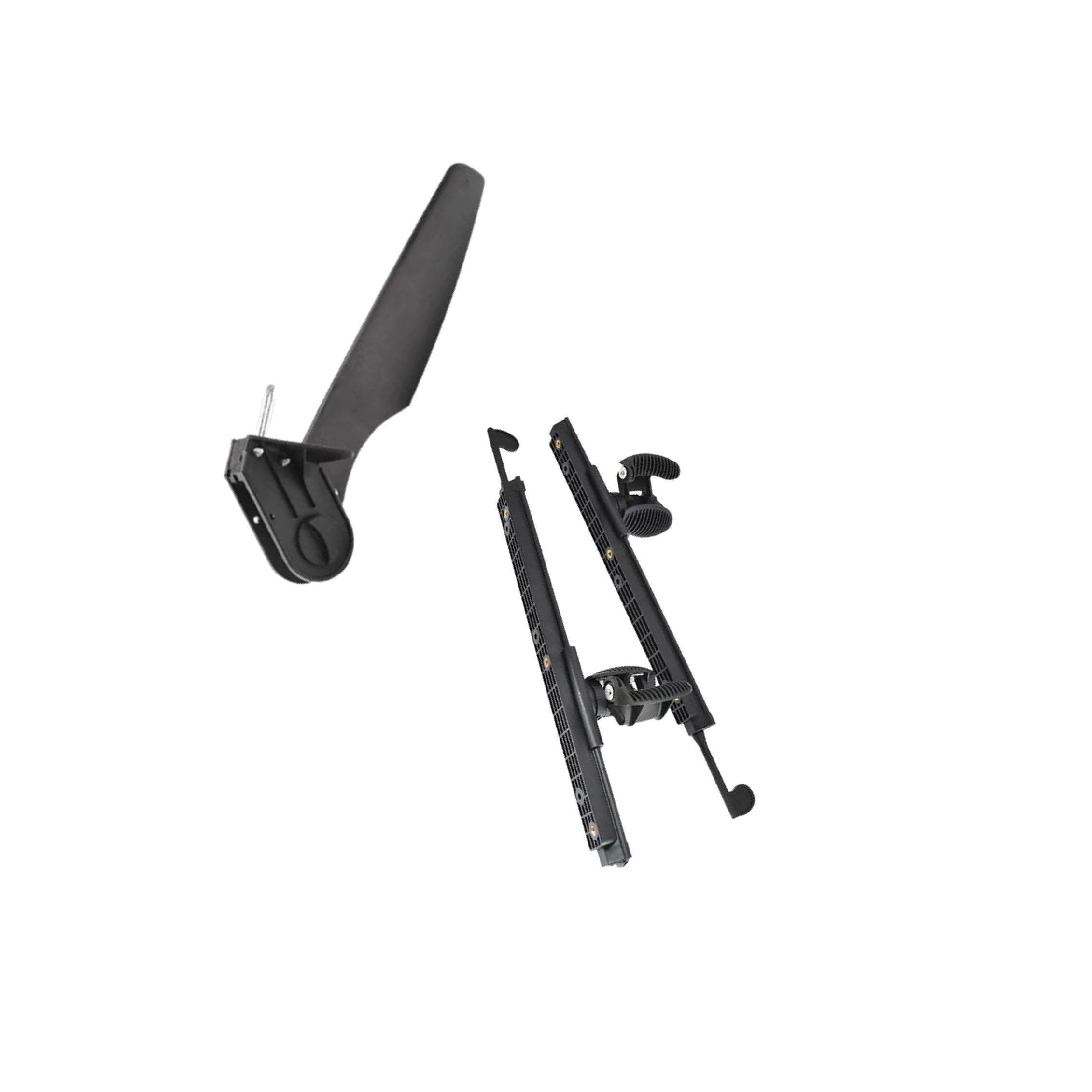 Kajak Ruder Universal Fußpedalset für Wasserfahrzeuge, Kanus und Boote verbessert Stabilität und Leistung für ambitionierte Kajakfahrer. Nylon Fußsteuerung für
