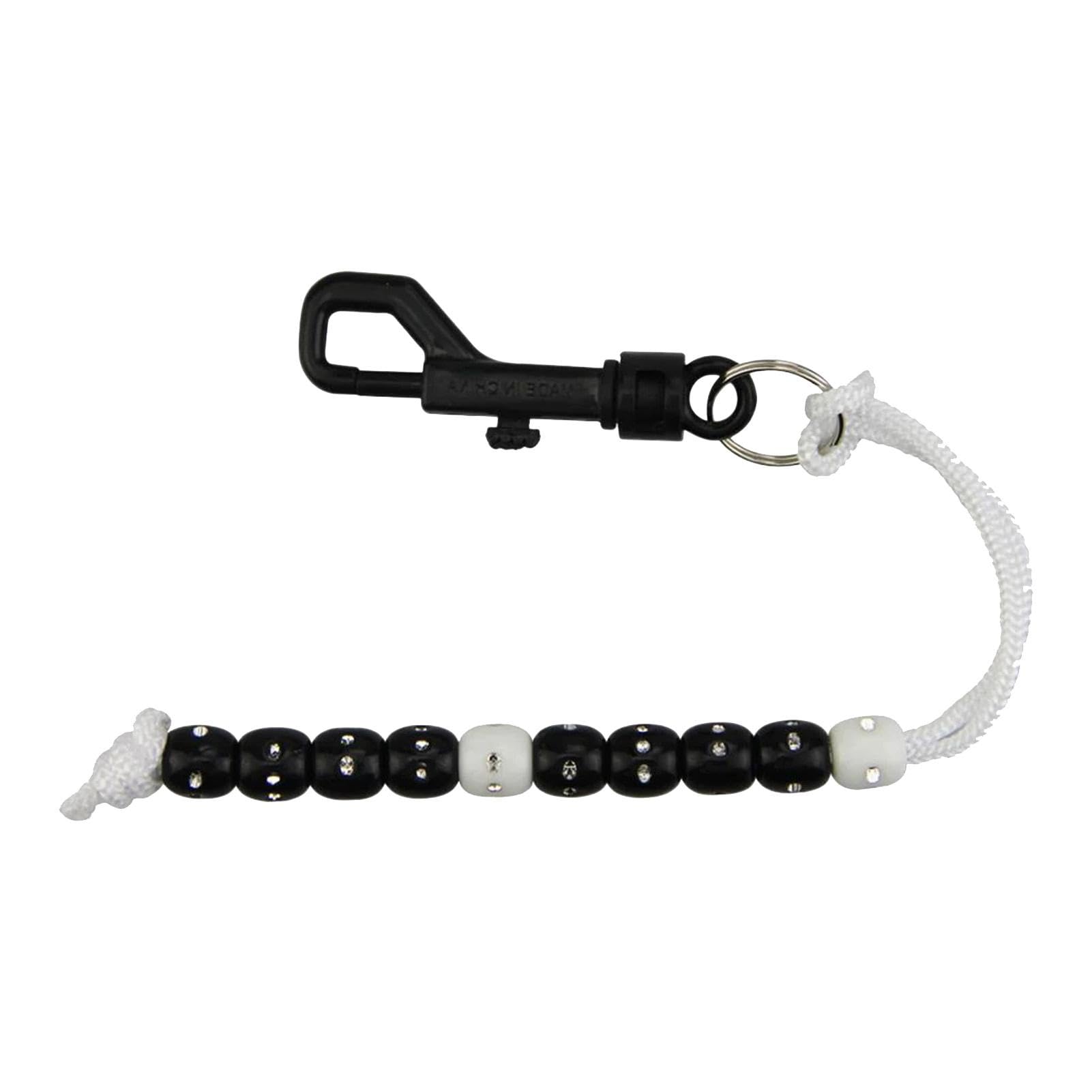 Bracciale Contatore Golf Perline con Strass per Contare i Colpi | Clip Contatore Punti