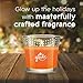 Glade Candle Jar, Air Freshener, Golden Pumpkin & Spice, Limited Edition Scent, 3.4 oz, 2 Count