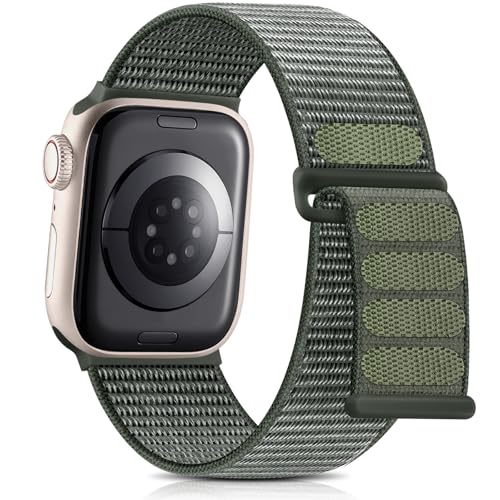 Nylon Sport Bands Compatible with Apple Watch Band 42mm 44mm 45mm 46mm 49mm 40mm 41mm 38mm Women...
