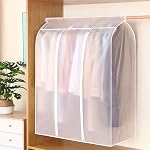 3D Couverture de fermeture à glissière Couverture imperméable Coffrets de rangement de la dressing Sacs de dressage Cache-vêtements Organisateur de suspension de sac à poussière