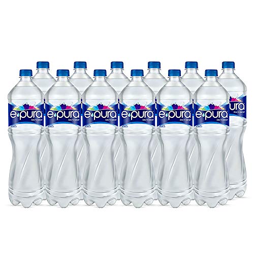 Epura, Agua Natural sin sodio, 12 Pack Pet, 1.5L.