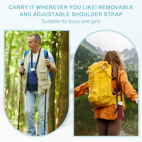 Funda para botella de agua de neopreno roja ideal para tus excursiones al aire libre 6