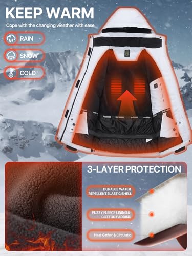 Opiniones de Abrigos para la nieve para Mujer Top 5. 15 Abrigos para la nieve para Mujer marca FREE SOLDIER (3)
