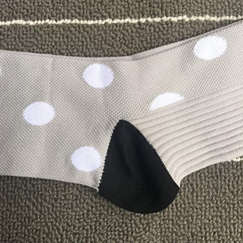 BESPORTBLE Esporte Meias Até O Joelho Polka Dot Ciclismo Corrida Caminhadas Esportes Meias de Compre