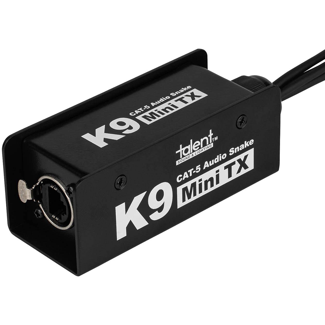 Talent K9-Mini TX Cat5 XLR Audio/AES Snake