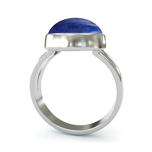 Miniatura 4 de Lapis Lazuli Ring, 925 Sterling Silver Ring, Gemstone Ring, Boho handmade Jewelry, Women Ring, September Birthstone Ring, Ring For Women (9)