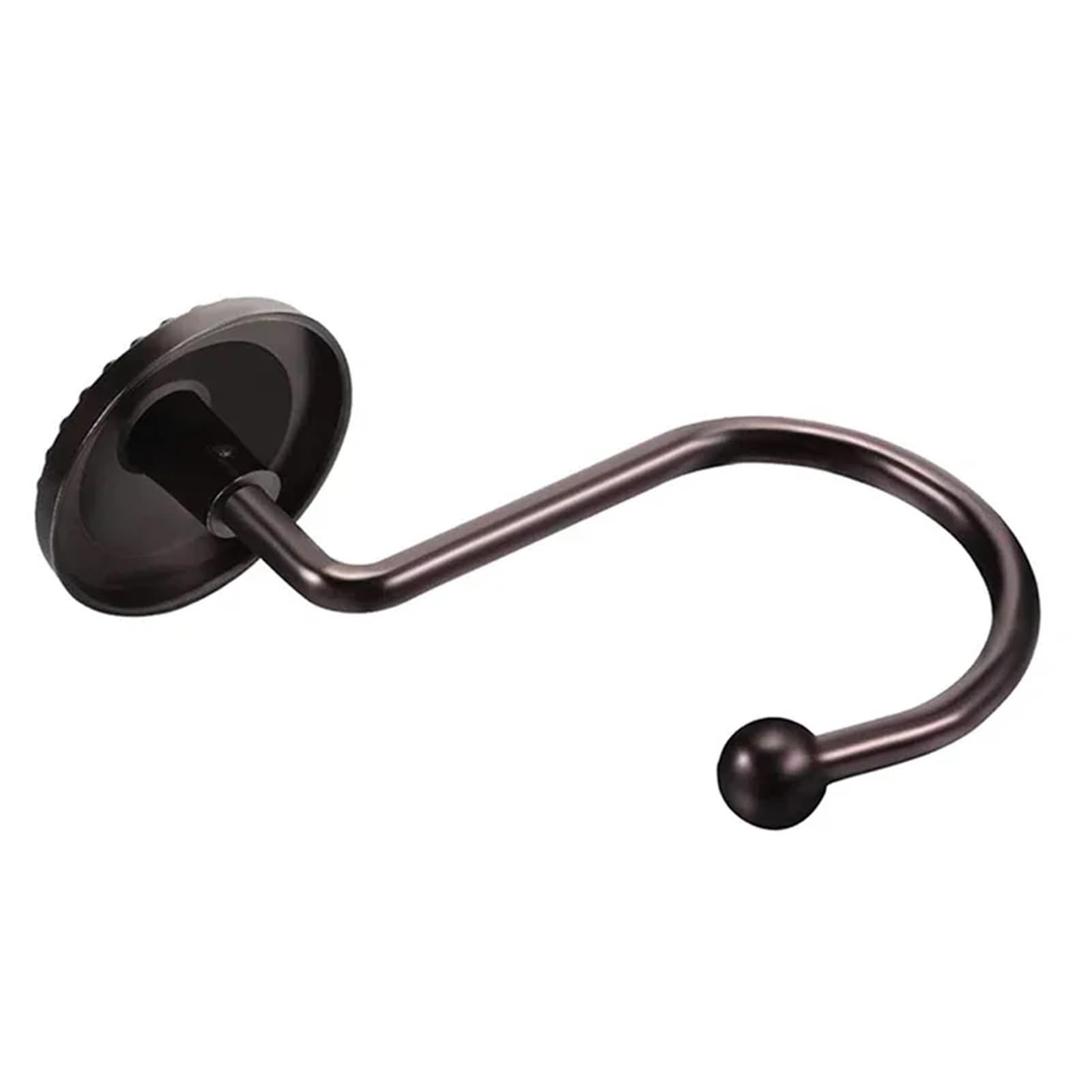 12 ganci decorativi antichi for tende da doccia, anello in bronzo lucidato a olio antiruggine for asta for tende da bagno