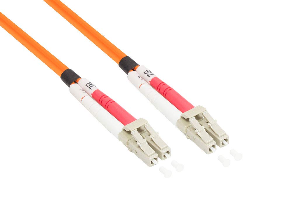 Good Connections LWL Duplex Patchkabel LC auf SC Multimode 50/125 Zoll Glasfaser