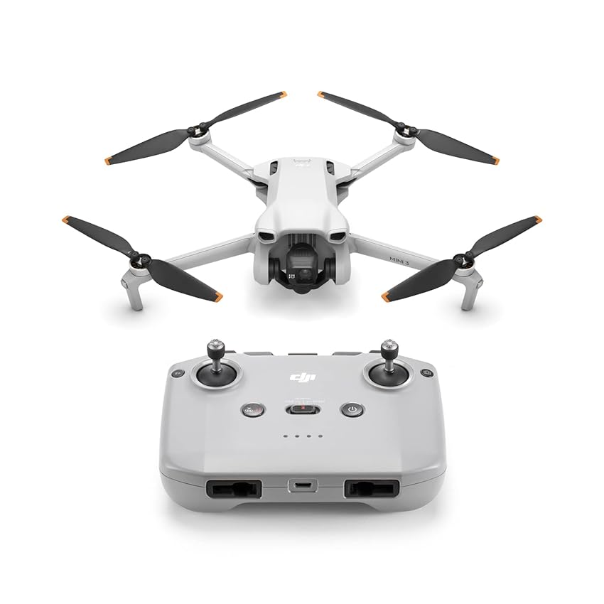 Immagine del prodotto DJI Mini 3 – Mini drone con fotocamera leggero e pieghevole con video in 4K HDR, autonomia di 38 minuti, Riprese verticali native e funzioni intelligenti, C0
