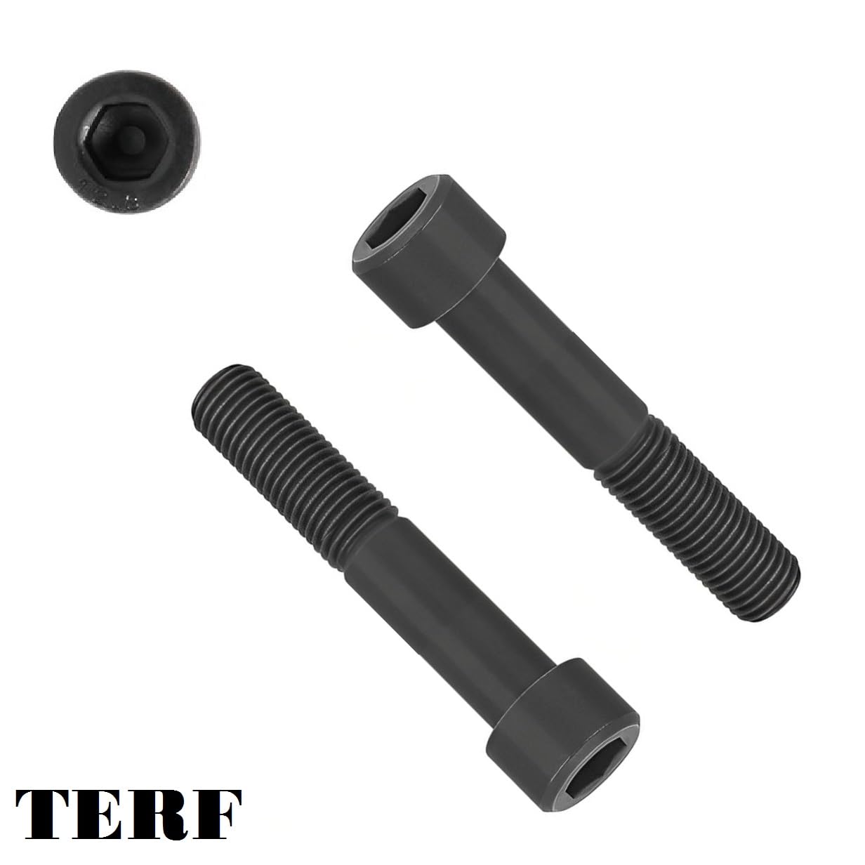 TERF® M10 X 75mm Hex Socket Cap Head Machine Screws Self Colour Black High Tensile Grade 12.9 Machine Screw M10 (10mm) X 75mm Allen Key Hexagonal Socket Bolts - Image 2
