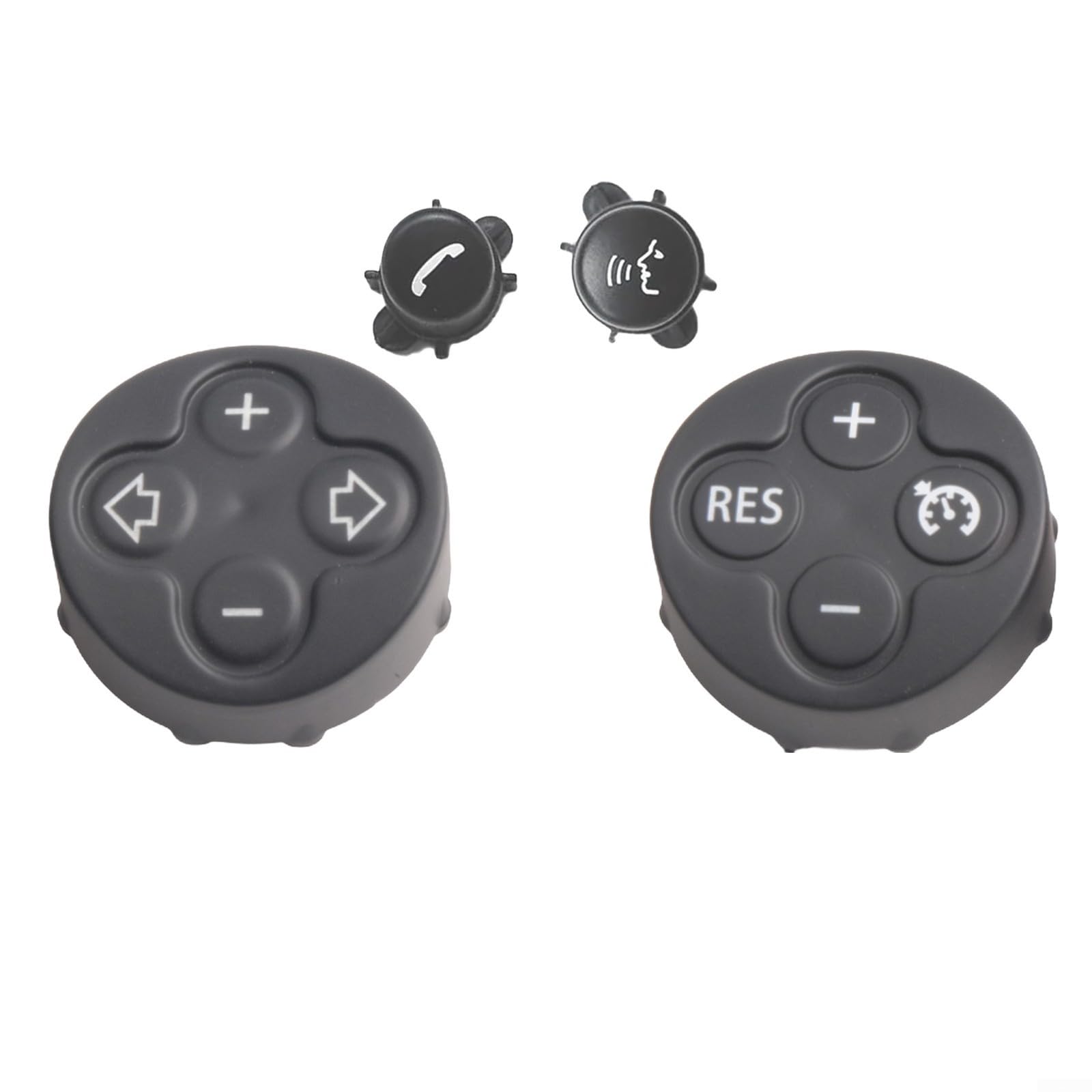 Eawfgtuw Volant multifonction pour bouton de régulateur de vitesse compatible avec Mini R55 R56 R57 R58 R59 R60 R61