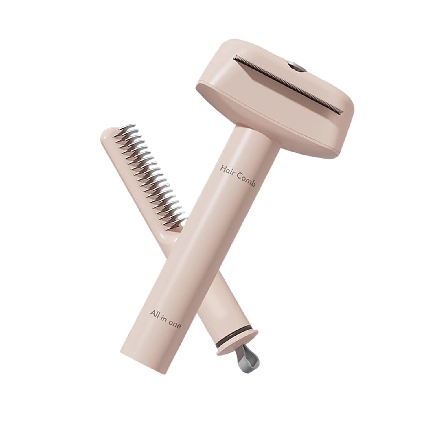 Effective Pet Deshedding Brush Suitable for Cats Dogs Gentle on Skin Easy Cleanning Detachable Head Simplifying Grooming Pet Hair Comb for Cats Hair Comb for Carpet for Furniture