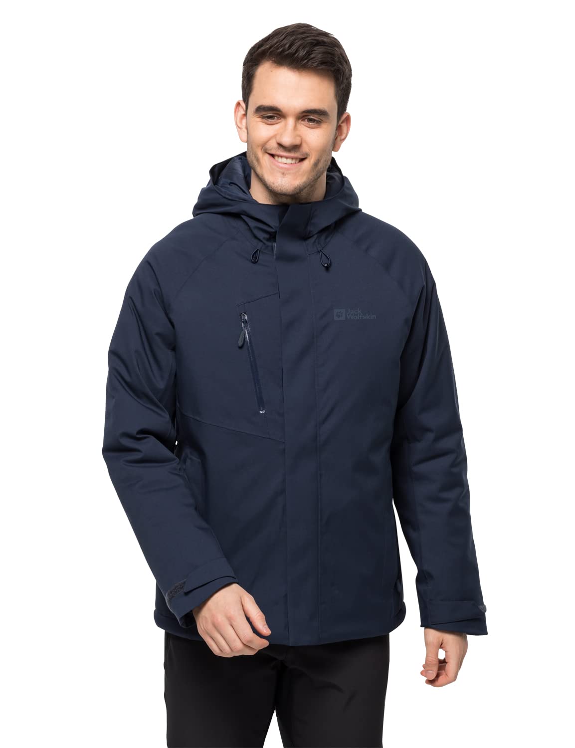 Jack Wolfskin Men's Troposphere Ins JKT M Outerwear, Night Blue, 48