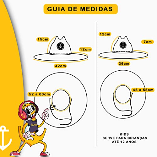 Kit Chapéu De Palha De Praia Pai E Filho Surf Saida Premium Masculino Feminino Sol Verão Primavera U