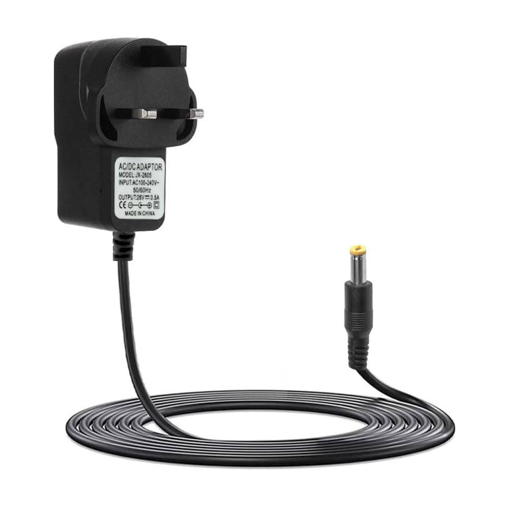 Vmoomax 26V 500mA Charger for Hoover H-Free Vacuum Cleaner Hoover H-Free 100 200 500 700 800, Cordless Vacuum Cleaner Power Supply Adapter Compatible with Hoover HF122RH, HF122GPT, HF522NPW, HF522SFP