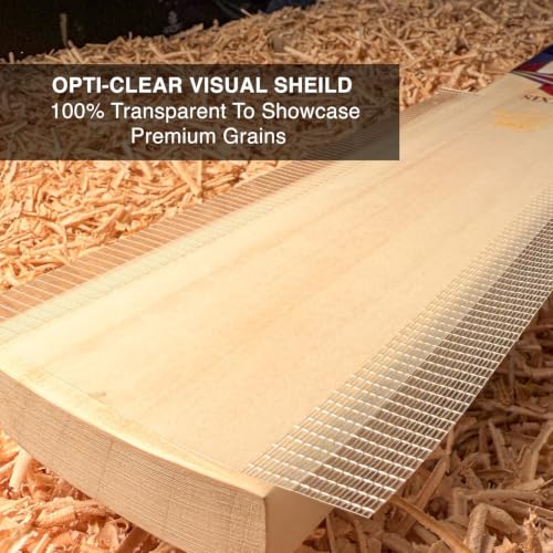 Image of ZAP Cricket Bat Safety Anti Scuff /Anti Crack Water Proof English Tape Sheet Fiberglass Full Face Protection Tape for Cricket Bat Safety Clear Unfolded Straight Sheet (350x160mm) (1)