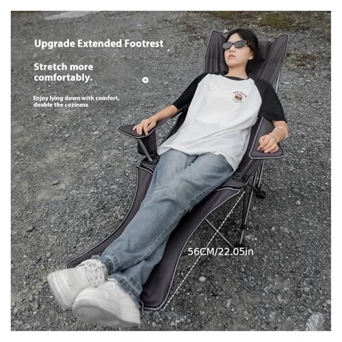 Chaise de camping portable réglable contre le mal de dos - 5