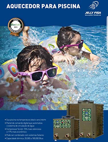 Aquecedor Tipo Bomba De Calor Jelly Fish Bc - 80 M/T