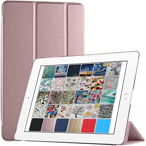 Image of DuraSafe Cases iPad Mini 5th Gen 2019 7.9 [ Mini 5 ] MUXH2HN /A MUXF2HN /A MUXG2HN /A Slim Lightweight Protective PC Dual Angle Stand Cover - Rose Gold