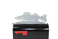 Vista 151 de Hobby, Recreation and Career Style Metal Powder Coated Mailbox Topper (Tent Camping, Matte Black)