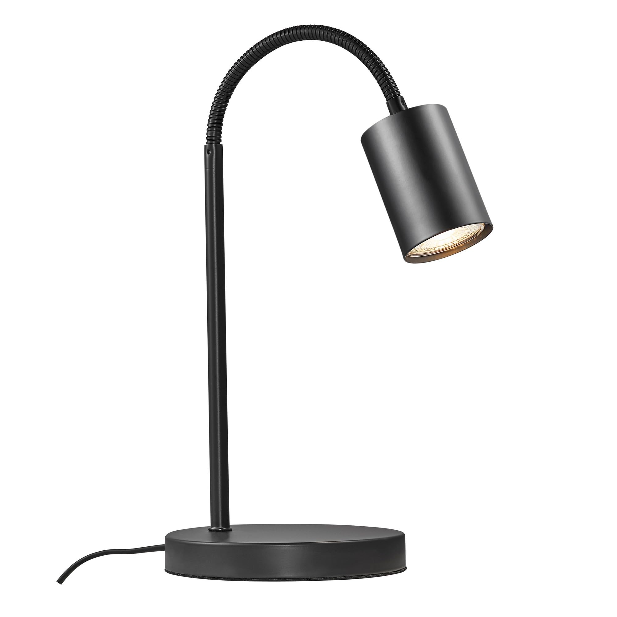 Nordlux Black Explore Table Lamp Metal Livingroom Gu10 Switch
