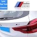 Bailunte Compatible BMW M Front Grille Emblem and Rear Trunk Emblem M Performance Emblem BMW M Power Logo for BMW M M3 M5 X1 X3 X5 X6 E30 E34 E36 E39 E46 E60 E90 E92 Accessories (2pcs)