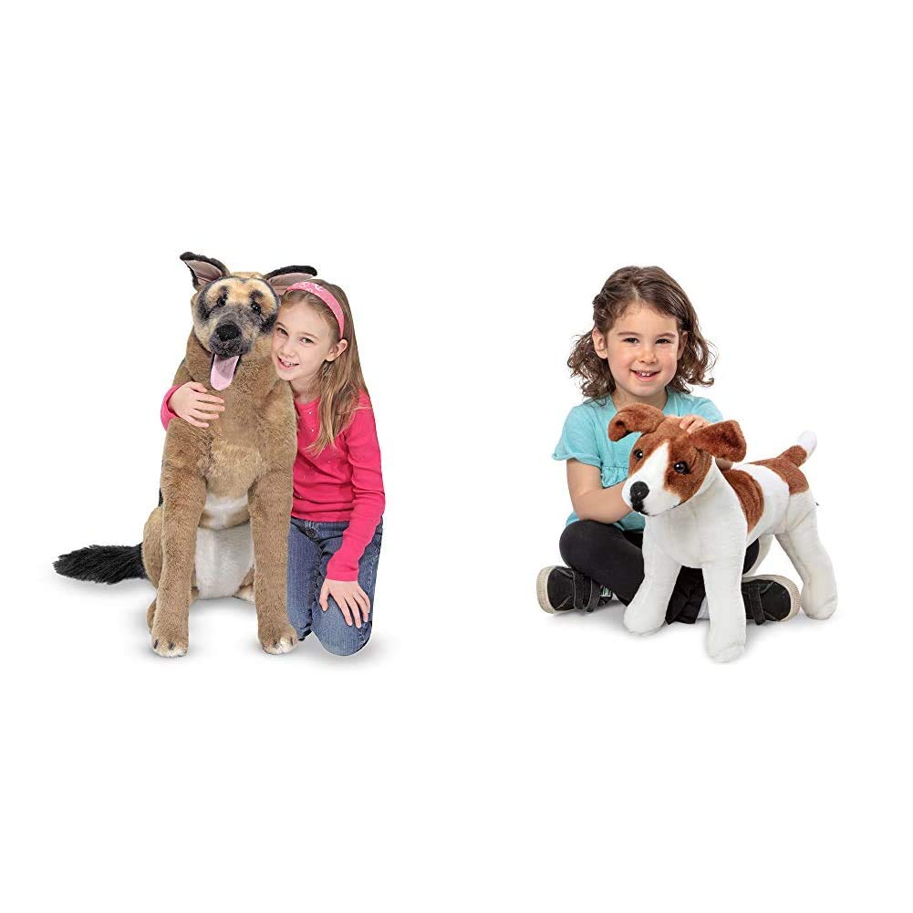 melissa and doug german shepherd stuffed animal