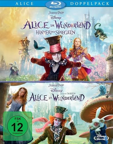 Alice im Wunderland 1+2 (Pack),2 Blu-rays: USA für 11,47 EUR (-23%) statt 14,99 EUR bei amazon.de Bild: Alice im Wunderland 1+2 (Pack),2 Blu-rays: USA für 11,47 EUR (-23%) statt 14,99 EUR bei amazon.de