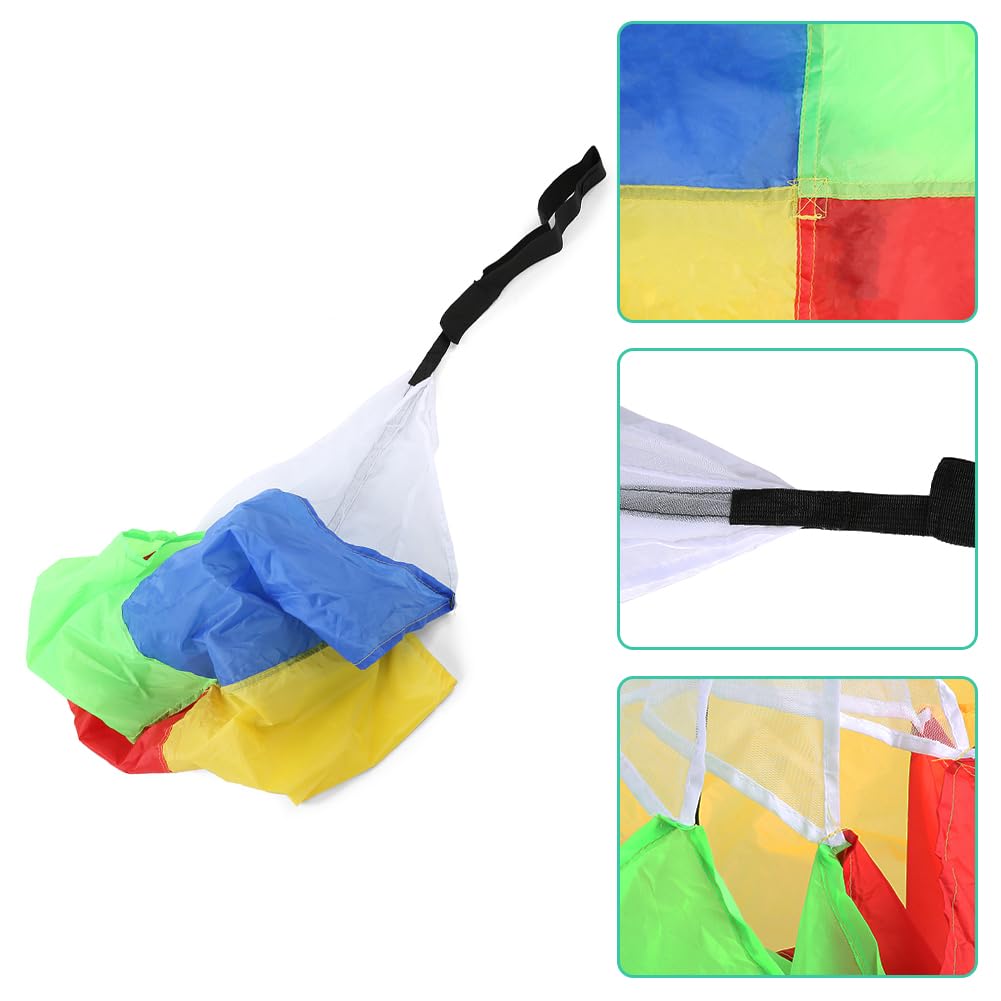 Paracadute da Corsa Per Bambini, Migliora La Velocità Allenamento Resistenza Agilità Ombrello con Cintura Regolabile Per Allenamento All'aperto Pista Calcio Calcio Baseball Tennis Basket Hockey Rugby