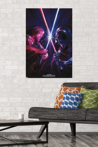 Affiche Star Wars Obi-Wan Kenobi Duel grand format de décoration - 3