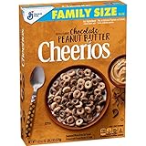 Chocolate Peanut Butter Cheerios Family Size Naturally Flavored, 20.3 Ounce