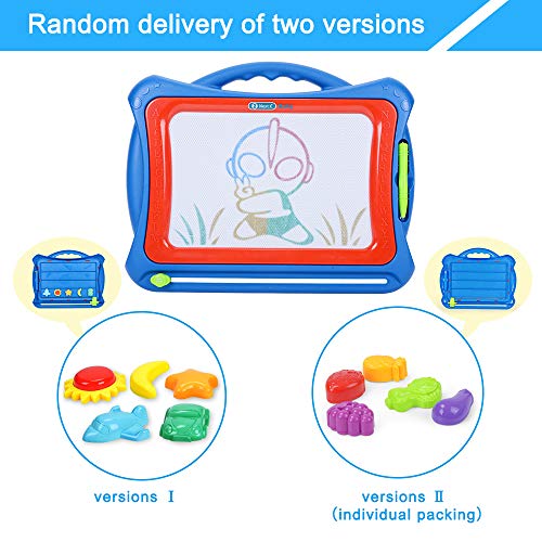 NextX Magnetic Drawing Board, Educational Writing and Learning Doodle Pad Creative Toy for Toddlers Boys Girls Age of 2, 3, 4, 5, 6 Year Old, Etch a Sketch - Thumbnail 2