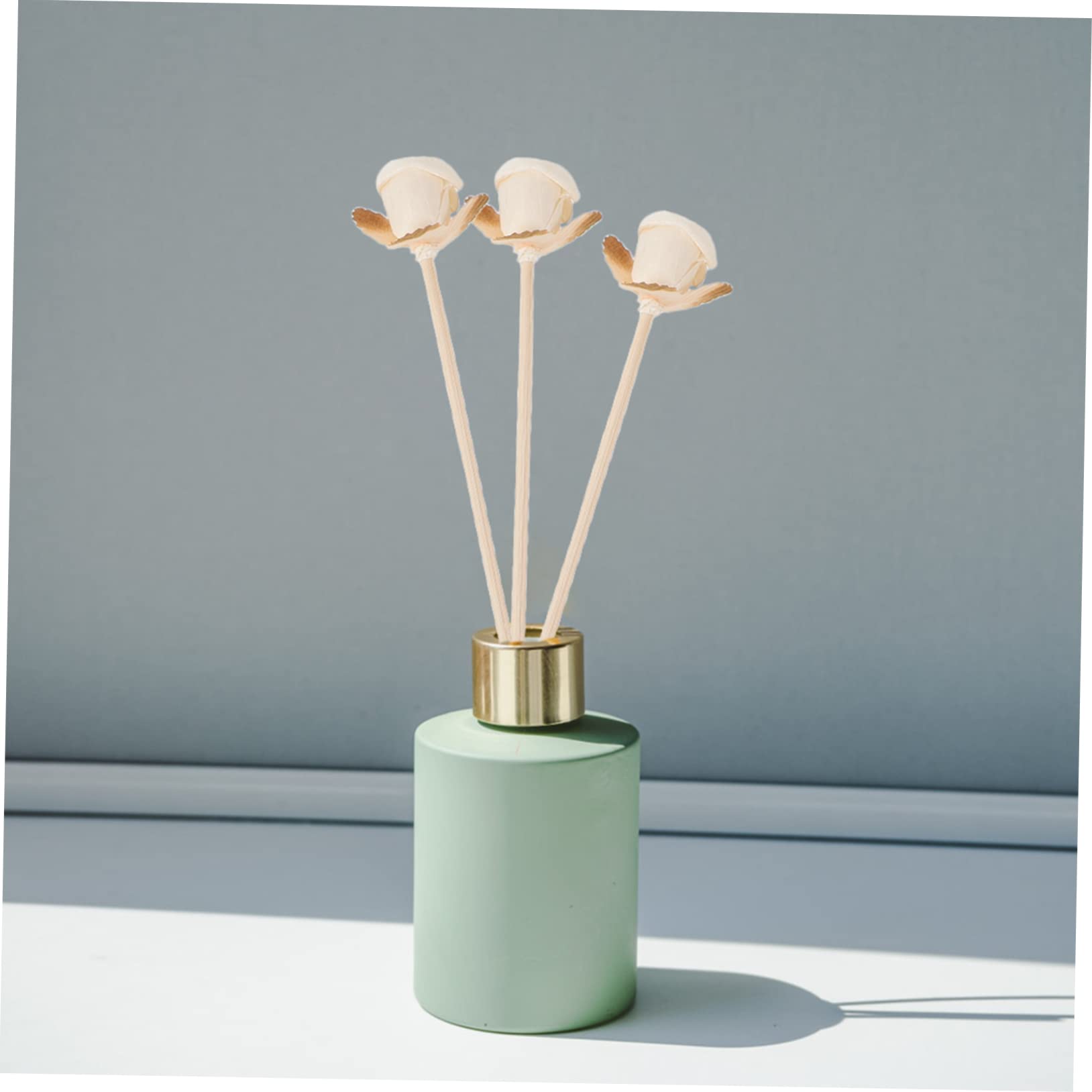 STOBAZA 30stücke Duftstäbchen Rosendesign Aromatherapie Diffuser Für Ätherische Öle Dekorative Raumduftstäbchen Für Bad Schlafzimmer Und Wohnzimmer Ohne Flamme Sicher Und Stilvoll