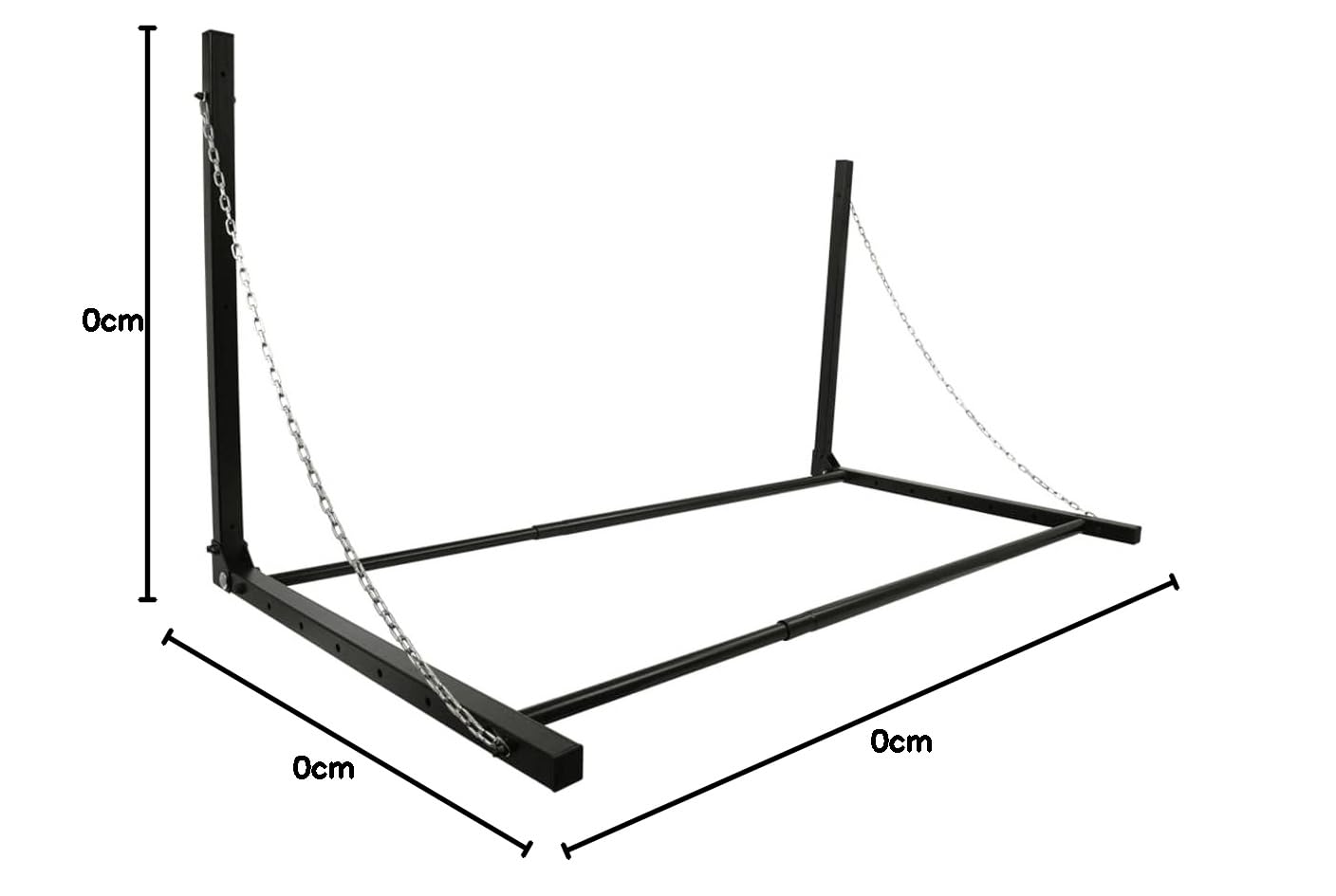Porta pneumatici da parete ProPlus Steel Black