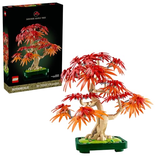 LEGO Botanicals Japanese Red Maple Bonsai Tree Building...