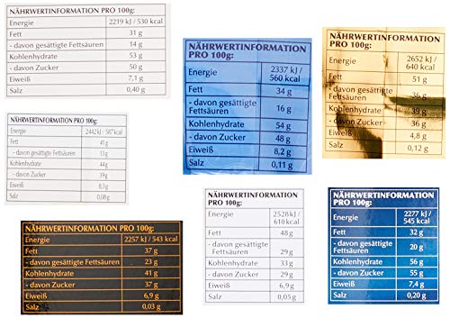 Lindt Schokolade Klassiker Schokoladen-Set | 852 g | 4 beliebte Lindt Schokoladentafeln und 3 verschiedene Lindt… – Bild 6