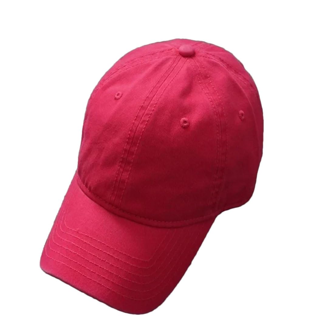 Cappellino da baseball sportivo da uomo, in morbido cotone, modello Gorras Hombre Casquette, Rosa, Taglia unica