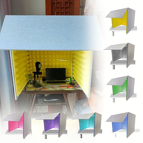 Cabine d'enregistrement vocale portable en mousse acoustique pour studio