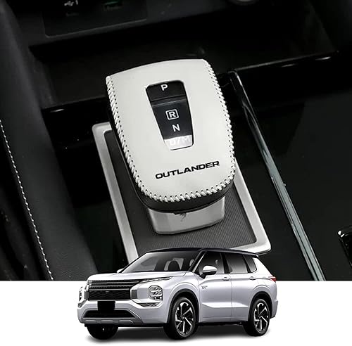 Kakash Accesorios de interior personalizados para Mitsubishi Outlander 2022 2023 2024 Outlander PHEV 2023 2024 Cubierta de pomo de cambio de marcha