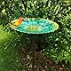 HIQE-FL Vogeltränke,Wasserstelle Stehend 84cm,Metall Vogelbecken Schüssel,Vogelbad Garten,Vogelbad für Draußen Garten,Vogelbad frostsicher aus Gusseisen,Vogelbad Balkon,für Vögel Draußen Garten