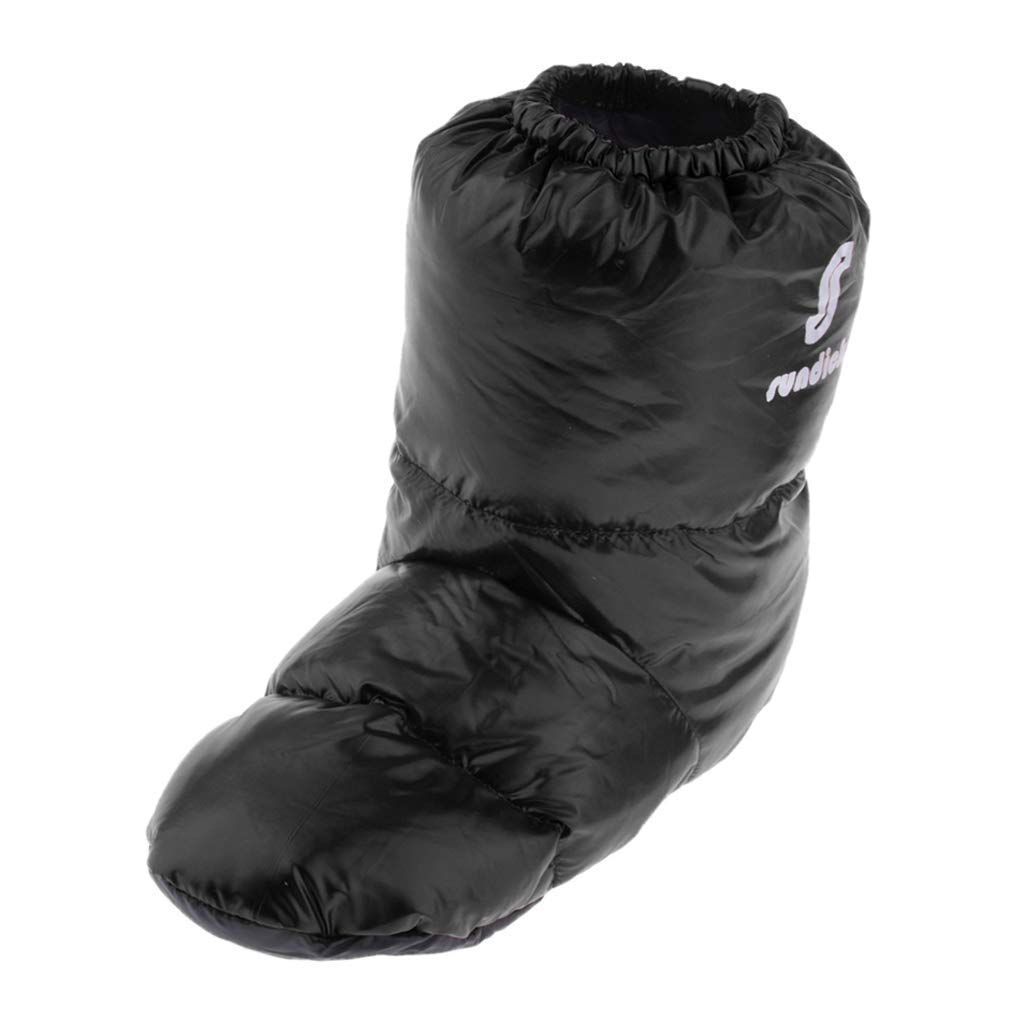 2 Paar Unisex Hausschuhe Warme Winter Wasserdicht Hüttenschuhe für Picknick, Campingzelt, Garten, Strand usw